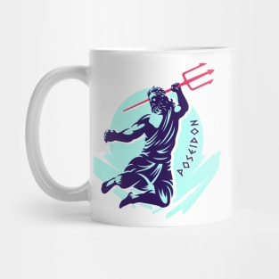 Poseidon God of the Sea - Mythology Mug